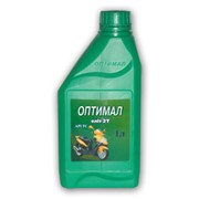Полусинтетическое моторное масло Оптимал Элит Мото 2Т, Лебедин, компания Нефтепродукт. фотография