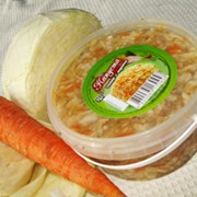 Капуста квашеная 400 гр., капуста соленая с морковью, от производителя оптом, Украина, купить. фото