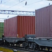Железнодорожные перевозки контейнерами фото
