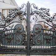 Ворота кованые|кованые изделия Винница фото