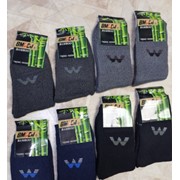 Мужские махровые носки 12 пар 41-47 темные фото