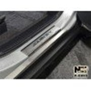 Накладки на пороги BMW X5 E70 06-13 (NataNiko)