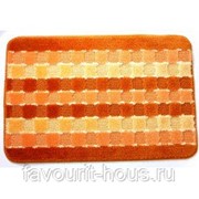 Коврик- дорожки Vonaldi Fiskos цветные 50*70 оранжевый фото