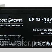 Аккумулятор кислотный LogicPower LP 12 - 12 AH фотография