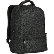 Рюкзак WENGER 16'', черный с рисунком, полиэстер, 36 x 25 x 45 см, 22 л (56388) фото