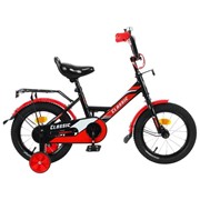 Велосипед 14" Graffiti Classic, цвет черный/красный