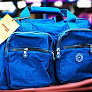 Дорожная сумка Asiapard 42х24х30см голубая фотография