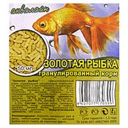 Корм ЛЮБИМЧИК-АКВАЛАЙН золотая рыбка 50мл