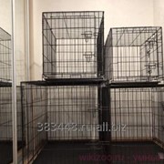 Клетка для собак wikiGROOM №1 2-х дверная размер 61 x 45.6 x 51.3 см