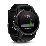 Мультиспортивные часы Garmin Fenix 5S Sapphire с GPS, черные (010-01685-11) фото