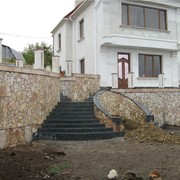 Заборы каменные для коттеджей Севастополь