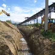 Строительство водопроводных и канализационных сетей фотография