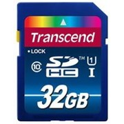 Карта памяти Transcend Premium SDHC 32GB Class 10 UHS-I R45MB/s (TS32GSDU1) фото