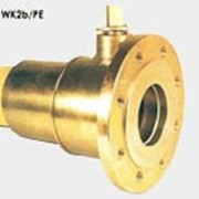 Краны шаровые стальные с переходом на ПЭ или приварку для воды и газа WK2b/PE, WK2c/PE/stal