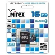 Флешка Micro SD Micro SD 16GB Mirex MicroSD фотография