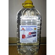 Дистиллированная вода в ПЭТ бутылке 5 л. фото