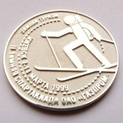 Серебрянная медаль “Спартакиада Газпром“ фото
