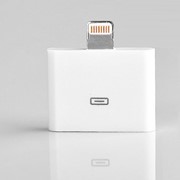 Портативный Micro USB адаптер для Apple 30/8 контактный