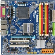 Материнская плата GIGABYTE GA-Q35M-S2, LGA775, под Core 2 Duo, Quad FSB 800-1333МГц, видео Intel фотография