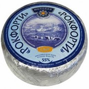 Сыр с голубой плесенью РОКФОРТИ 55%, ~2,6кг
