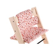 Вставка для стула Stokke Классическая подушка Stokke Tripp Trapp «ДЕТСКАЯ» розовые лисички фотография
