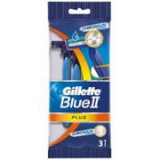 Бритва Gillette одноразовая Blue 2 Plus 3 шт (3014260265861) фото
