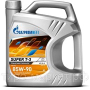 Gazpromneft Super-Т3 85w90 GL-5 масло трансмиссионное (4л) г.Омск фото