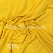 Ткань Трикотаж вискоза Турция (желтый) 3037 фото
