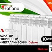 Радиатор биметаллический FALIANO Bi.Delux 500*80*80мм (10 секций)
