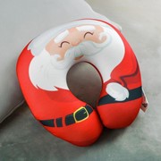 Подголовник-антистресс «Санта» 25х25 см фото