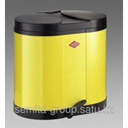 Wesco Мусорный контейнер (30 л), (2х15), желтый 170611-19 фото