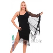 Dance Me Платье женское ПЛ282, масло / сетка, черный фотография