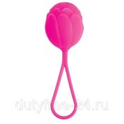 Розовый вагинальный шарик с петелькой для извлечения фотография