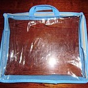 Упаковка поливинилхлоридная ПВХ для штор фотография