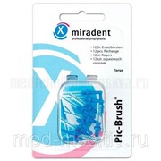 Miradent Pic-Brush запасные ершики (6 шт.) (голубой) фотография