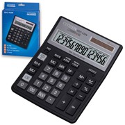 Калькулятор настольный CITIZEN SDC-435N (204х158 мм), 16 разрядов, двойное питание фото