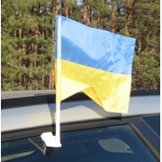 Прапор України з автофлагштоком фото