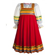 Русский народный костюм на девочку Злата