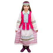 Карнавальный костюм для детей Элит Классик Белоруска детский, 38 (146 см) фото