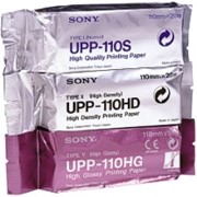 Бумага для видеопринтеров Sony. Термобумага SONY 110ммx18м (UPP-110HG), SONY 110ммx20м (UPP-110HD), SONY 110ммx20м (UPP-110S), SONY 210ммx25м (UPP-210HD), SONY 210ммx25м (UPP-210SE)