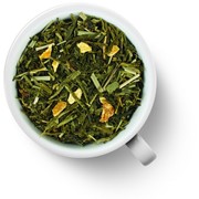 Ароматизированный зеленый чай фотография