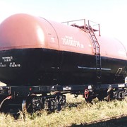 Вагоны грузовые железнодорожные цистерны для непищевых продуктов. Вагон-цистерна для перевозки вязких нефтепродуктов 15-1210А