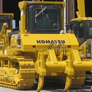 Ходовая часть бульдозеров и экскаваторов Komatsu фотография