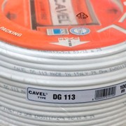 Коаксиальный кабель 75 Ом, DG 113 Cavel, бухта 100 метров фото