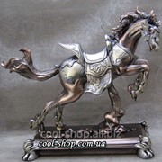 Металлический Конь - статуэтка фото