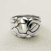 Серебреное кольцо головоломка от Wickerring фото