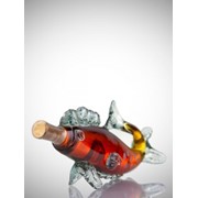 Бутылка коньячная “рыба 0,5“ фотография