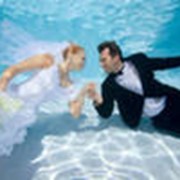 Подводные видео -, фотосъемки свадьбы фотография