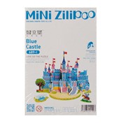 Изготовление моделей ZILIPOO 3D пазлы из пенокартона МИНИ “Голубой замок“ 37 дет. 3+ фото