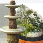 Фонтаны садово-парковые из натурального камня, купить от производителя фото